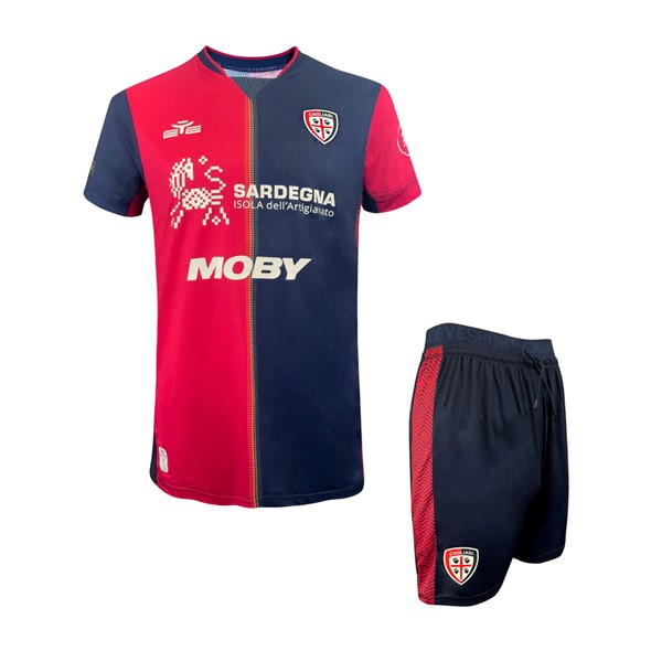 Camiseta Cagliari Calcio 1ª Niño 2024 2025